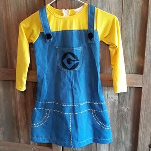 Girls Minion Dress